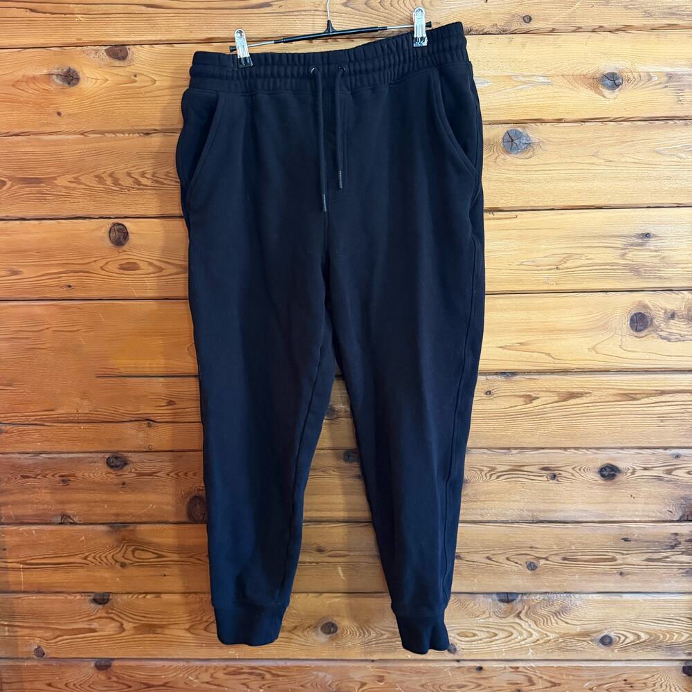 Quince Black Sweatpants Large